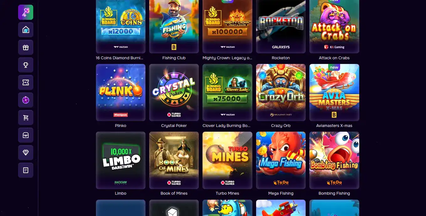 Официальный сайт Riobet казино — интерфейс и слоты
